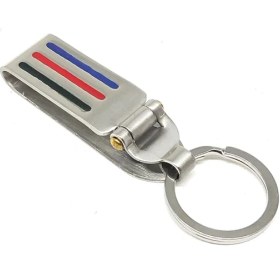 Resim Hiçdurmaal Metal Klipsli Pantolon Kemerine Takılan Anahtarlık 1 Adet 