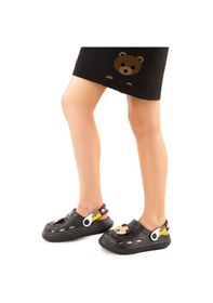 Resim Kiko Kids Eva Plaj Havuz Okul Kreş Erkek Çocuk Terlik Twg 755-1 Siyah 