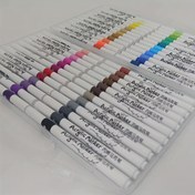 Resim 48 Renkli Akrilik Marker Seti - Hızlı Kuruyan, Plastik Yüzeylerde DIY Grafiti ve Boyama Akrilik Boya Markerları Akrilik Boya Seti 