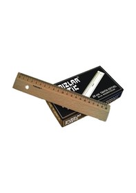 Resim Yıldızlar Standart Cetvel Tahta 20 Cm 90 