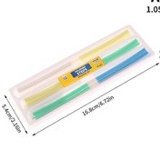 Resim 25/75/100 Adet Tek Kullanımlık Diş Aşındırıcı Parlatma Şeritler Diş Beyazlatma Şekillendirme Taşlama Metal Reçine Şerit Tutucu Araçları Coral 