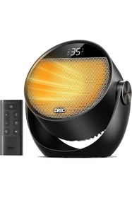 Resim Dreo Hyperamics Akıllı Seramik Isıtıcı - Hareketli ve Dijital Termostatlı : "Sadece 2 saniyede Sıcaklık" 