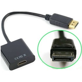 Resim Displayport To HDMI 4556A Display Port HDMI Çevirici Dönüştürücü 