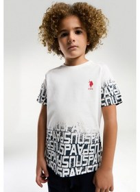 Resim U.s. Polo Assn. Erkek Çocuk Beyaz Bermuda Takım Us2057 Beyaz 