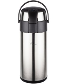 Resim Penguen 1250 5 Litre Çelik Termos Pompalı Çay Termosu 