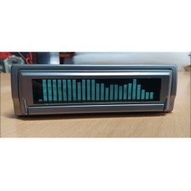 Resim Autoline 25 Bit Ekolayzır Sese Duyarlı Spectrum 12v ( Montaj Kutulu ) Gri Renk 