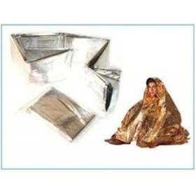 Resim Acil Durum Koruma Örtüsü Yanık Yangın Koruma Folyosu 