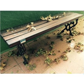 Resim Motifli Döküm Oturma Bankı Arkalıksız 145cm-315 