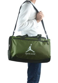 Resim BAGORAMA Kumaş 46 Cm Seyahat Spor Fitness Omuz Çantası 