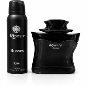 Resim Ripstone Riposte Bosses Erkek Parfüm Ve Deodorant Seti (100ml Parfüm ve 150ml Deodorant) 