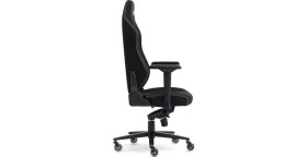 Resim Titanseat Throne Oyuncu Koltuğu Black Kumaş 4D Kolçaklı Ergonomik Tasarım ile Konforlu Destek 