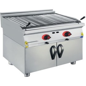 Resim Karacasan Endüstriyel 900 Seri Dolaplı 80 Cm Doğalgazlı Sulu Balıksırtı Izgara Krcs.eızdsbg.890 