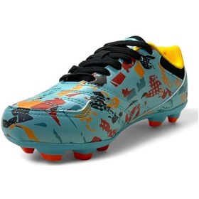 Resim Jump 32202 Çocuk Çim Saha Kramponu Mavi / Siyah Mavi - Siyah 