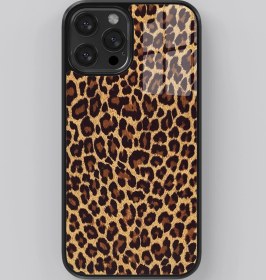 Resim Leopar Flexible Cam Kılıf 