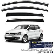 Resim Kromlu Cam Rüzgarlığı Vw Polo 2011-2017 4lü-460968 