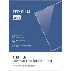 Resim Anycubic Fep Mat Film 9.25'' (5 Adet) 