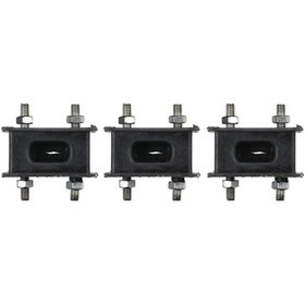 Resim Landcruiser 40 60 70 80 100 Serisi İçin Kauçuk Egzoz Montajı 3 Montaj Seti 
