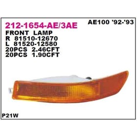 Resim Depo COROLLA 1993-1998 TAMPON SİNYAL LAMBASI SOL SARI 