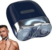 Resim Yajimsa Erkekler için Elektrikli Tıraş Bıçağı | Yeni Yükseltme Elektrikli Tıraş Bıçağı,IPX6 Su Geçirmez Islak ve Kuru Cep Boy Elektrikli Tıraş Makinesi, USB Şarj Edilebilir, Arabada Seyahat 