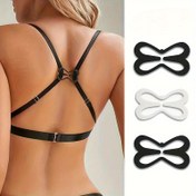 Resim 3 Adet Görünmez Sütyen Askı Klipsi - Kaymaz, Kaldır & Gizle Tasarımı Kadın İç Çamaşırı ve Lingerie için 
