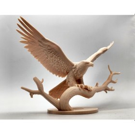 Resim Dekoratif Kartal Figürü 15 Cm Masaüstü Heykel Modern Ev Ofis Aksesuarı Hediyelik Biblo 