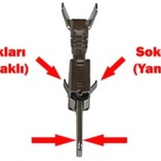 Resim Otomobil, Motosiklet Vs. Için Kontak Erkek Terminali (3.5 Serisi) 