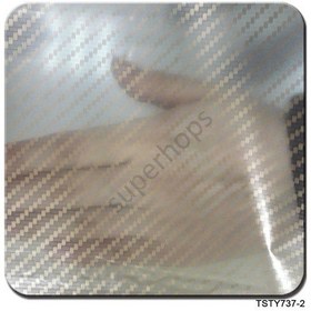 Resim Autofolyo Karbon Folyo Şeffaf 127 Cm X 