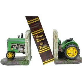 Resim Kitap Stoper Traktör Yeşil Dekoratif Hediyelik 