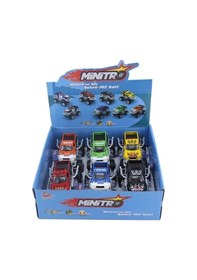 Resim Birlik Oyuncak Metal Çekbırak Sesli Işıklı Off Road Canavar 