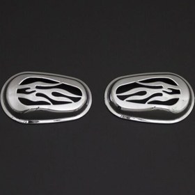 Resim OMSA Citroen Nemo Krom Sinyal Çerçevesi 2 Parça Abs 2007-2016 Arası 