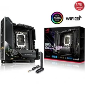 Resim Asus Rog Strıx Z690-I Gaming Wıfı Ddr5 6400MHZ(OC) HDMI 2 Mini Itx 1700P 