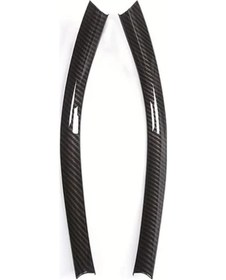 Resim Dashanshop Mercedes Benz A Class W176 Gla X156 Cla C117 Konsol Yan Kaplaması Karbon Fiber Desen 