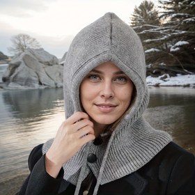 Resim Erkek & Kadın Kışlık Balıkçı Şapkası ve Eşarp - Rüzgar Geçirmez Örme Şapka, Ayarlanabilir Kayış, Soğuk Hava için Termal Yalıtım, Balıkçılık, Avcılık, Açık Hava Aktiviteleri - Unisex Tasarım, Balıkçılık Malzemesi, Avcılık Aksesuarı, Şık Şapka, Dayanıklı Başlık 