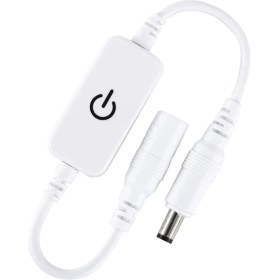 Resim BK Teknoloji Dc 12V-24V Şerit LED Dokunmatik Dimmer Parlaklık Kontrolü LED Dimmer Anahtarı 