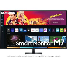 Resim Samsung 43" Inç Akıllı Monitör 109 Ekran 43" 3840 x 2160 Çözünürlük Wi-Fi Bağlantı Apple Android - Bluetooth 