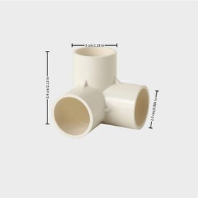 Resim Willowhaven 25mm 3d T Bağlantı Parçaları 5 Adet Bahçe Sulama Su Tesisatı Bağlantı 