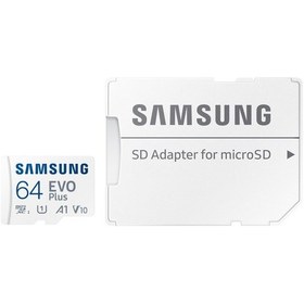 Resim Samsung 64Gb Evo Plus Uhs-I Microsdxc Hafıza Kartı 