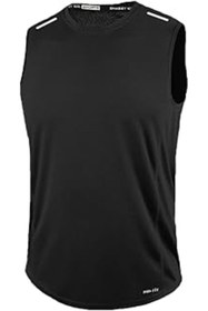 Resim Ghassy Co Erkek Nem Emici Hızlı Kuruma Atlk Teknik Performans Sporcu Sıfır Kol T-shirt Gym 108 