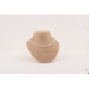 Resim OSMANLI DEĞERLİ TAŞ Sertifikalı Kristal Kuvars 6mm Kolye (DÜĞÜMSÜZ) 