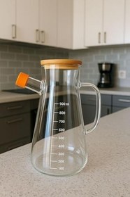 Resim Borosilikat Cam 900 ml. Yağdanlık 
