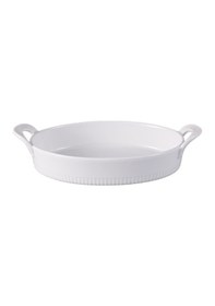 Resim Touch Me Porselen Oval Fırın Kabı 28 Cm 4 Adet Çok Renkli 