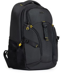 Resim Dada Motorcu Sırt Ve Seyahat Çantası 15,6 Inç Darbe Emici Koruma Su Geçirmez Kumaş Çanta 10 