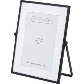 Resim Ince Siyah Şövale Çerçevesi, 4x6 Inç Fotoğraflar Için Şık Tasarım 