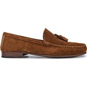 Resim D.leporı Erkek Hakiki Deri Tarçın Süet Loafer Ayakkabı 1018 06 Erk Ayk Y24 Cuoıo Suede Çok Renkli 
