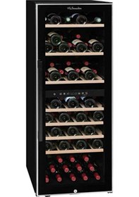 Resim La Sommeliere ECS812Z Çift Saklama Bölmeli Şarap Soğutucu Dolap 