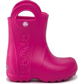 Resim Crocs Handle It Çocuk Yağmur Çizmesi 12803-6x0 Pembe 