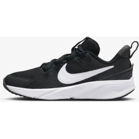 Resim Nike Siyah - Gri - Gümüş Erkek Çocuk Yürüyüş Ayakkabısı DX7614-001 Nıke Star Runner 4 Nn 
