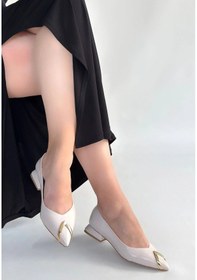 Resim Goes Bej Rugan Babet Ayakkabı Bej 