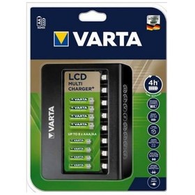 Resim Varta 57681 8 Li Lcd Şarj Cihazı Aa Aaa 