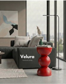 Resim Maco Yan Sehpa - Kırmızı Kırmızı 